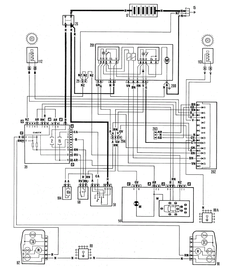 Фиат панда робот схема